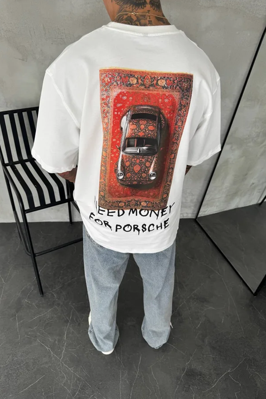 Need Porsche Premium T-shirt - Oversized