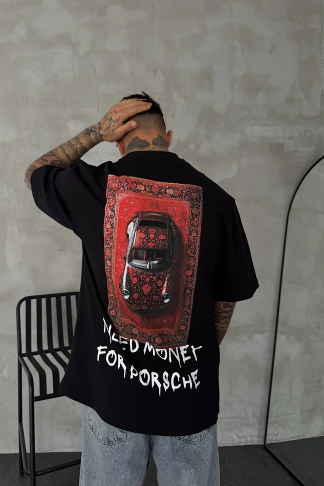 Need Porsche Premium T-shirt - Oversized