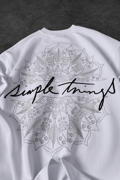 Simple things T-shirt - Oversized